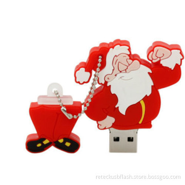 Christmas Santa Clause Shaped USB Flash Drive
